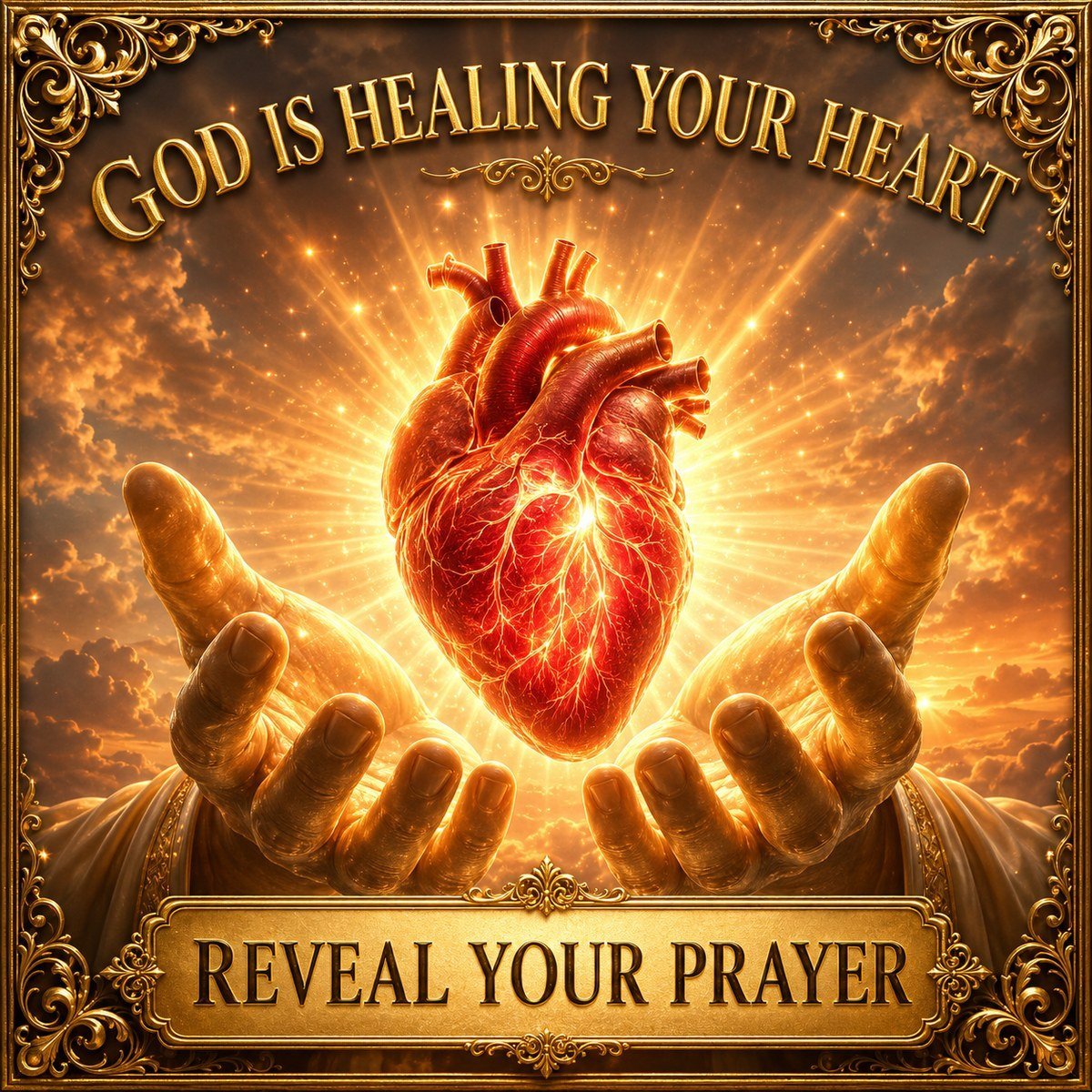 God is healing your heart