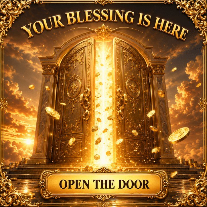 YOUR BLESSING IS HERE